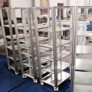 Aluminum Alloy Profile Frame Rack Mechanical Equipment Rack Automation Production Equipment Mounting Frame Rack Mechanical Equipment Guard
