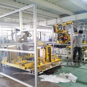 Robot Safety Guard Net Custom Industrial Robot Robotic Arm Guard Workshop Safety Fence Barrier